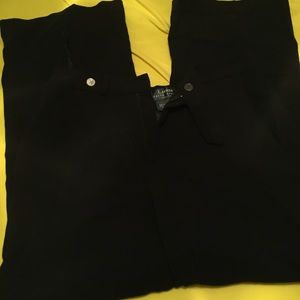 Ralph Lauren Sz 8 black dress pants